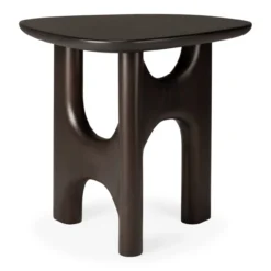 Bijzettafel Flow mahonie rose brown