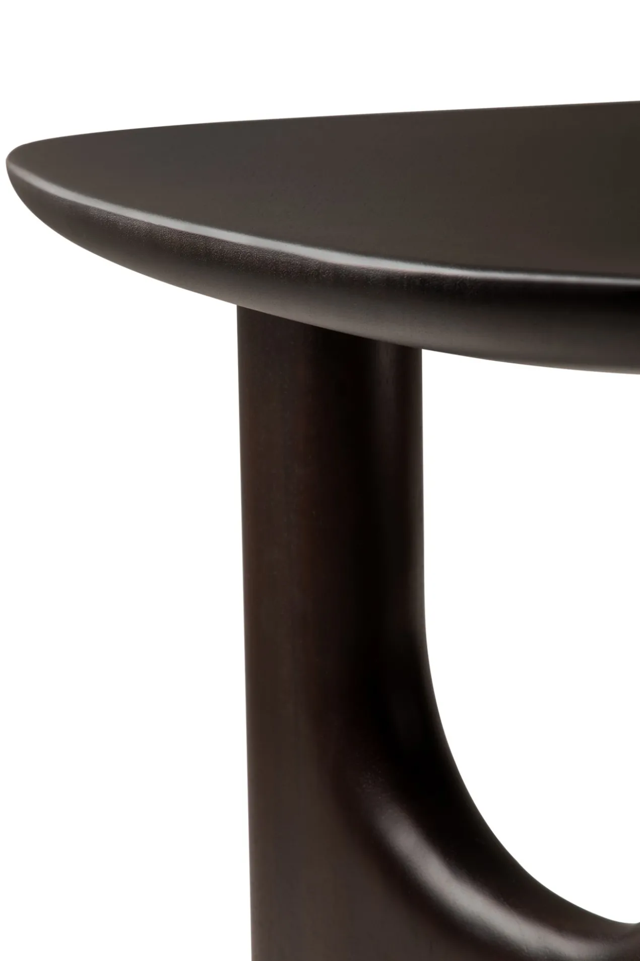 Bijzettafel Flow mahonie rose brown