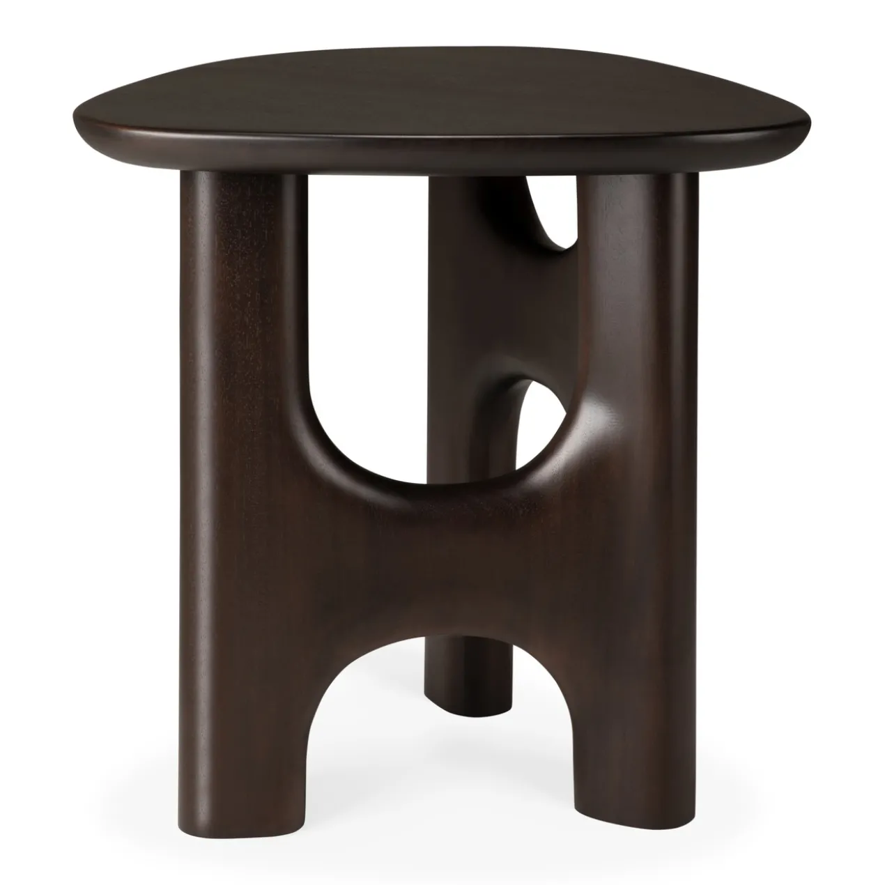 Bijzettafel Flow mahonie rose brown
