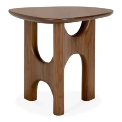 Bijzettafel Flow teak wild brown