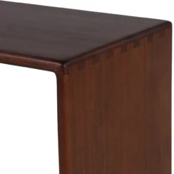 Bijzettafel Lea walnoot s - set van 2