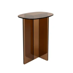 Bijzettafel Linea bruin