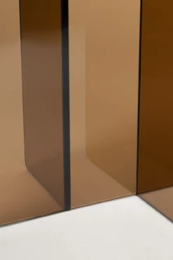 Bijzettafel Linea bruin