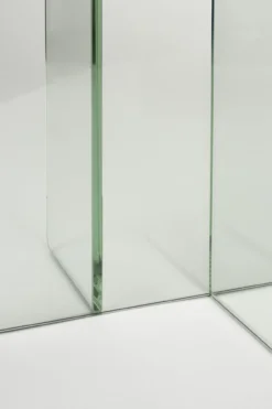 Bijzettafel Linea transparant