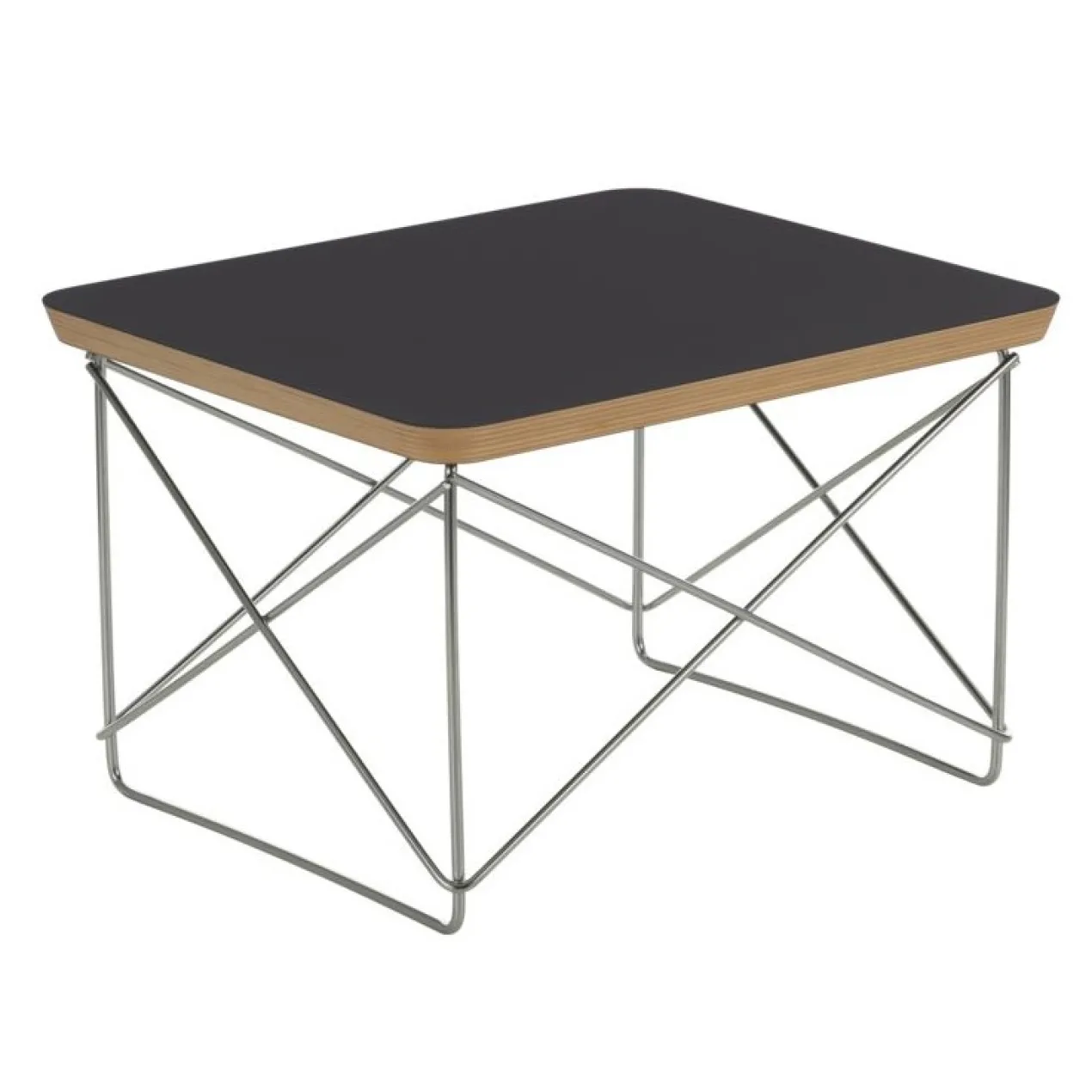 Bijzettafel LTR HPL black