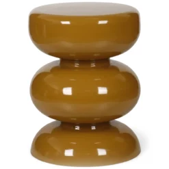 Bijzettafel Mala glossy orange