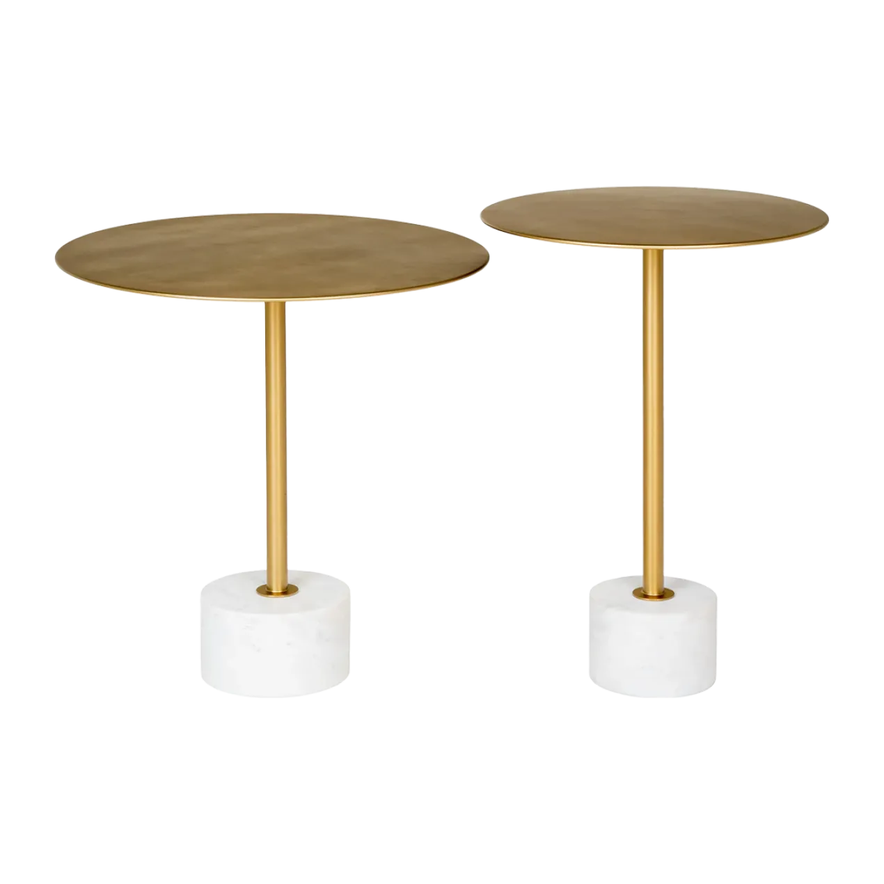 Bijzettafel Manon goud Ø41 cm