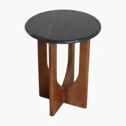 Bijzettafel Marmer Ø30 cm Brunei