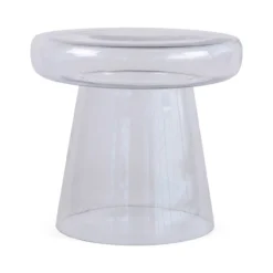 Bijzettafel Naomi transparent