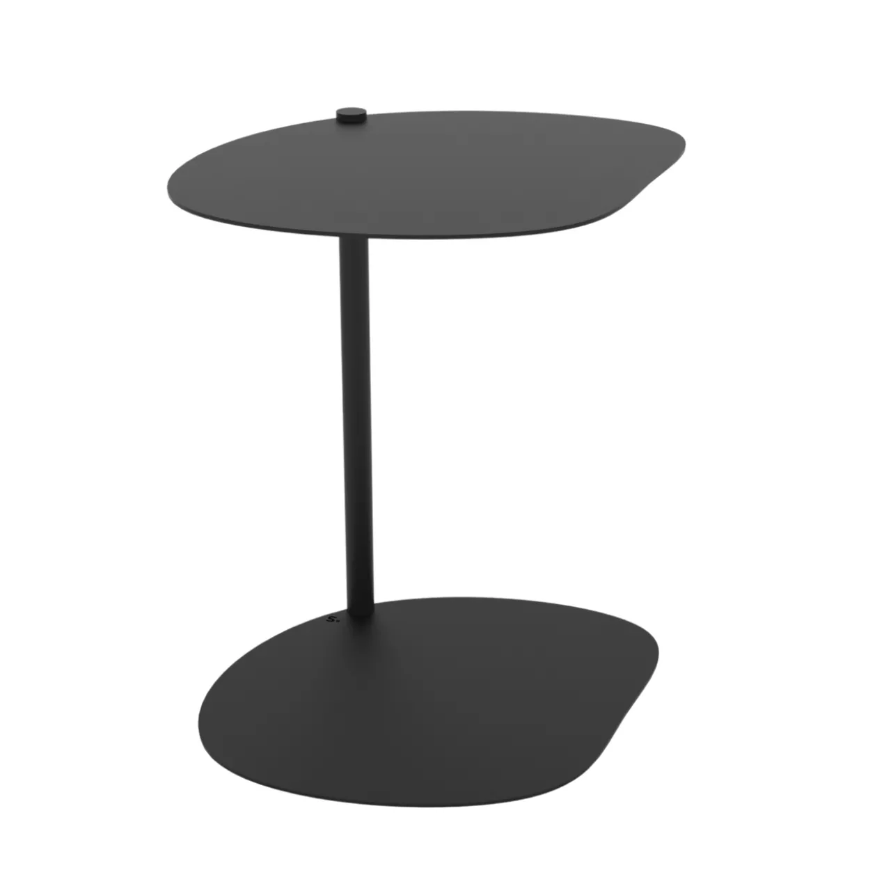 Bijzettafel Orga 40x50 cm zwart