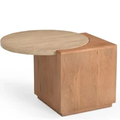 Bijzettafel Oria naturel