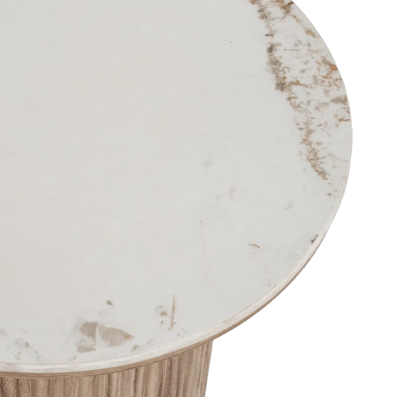 Bijzettafel Ronda bruin Ø45 cm