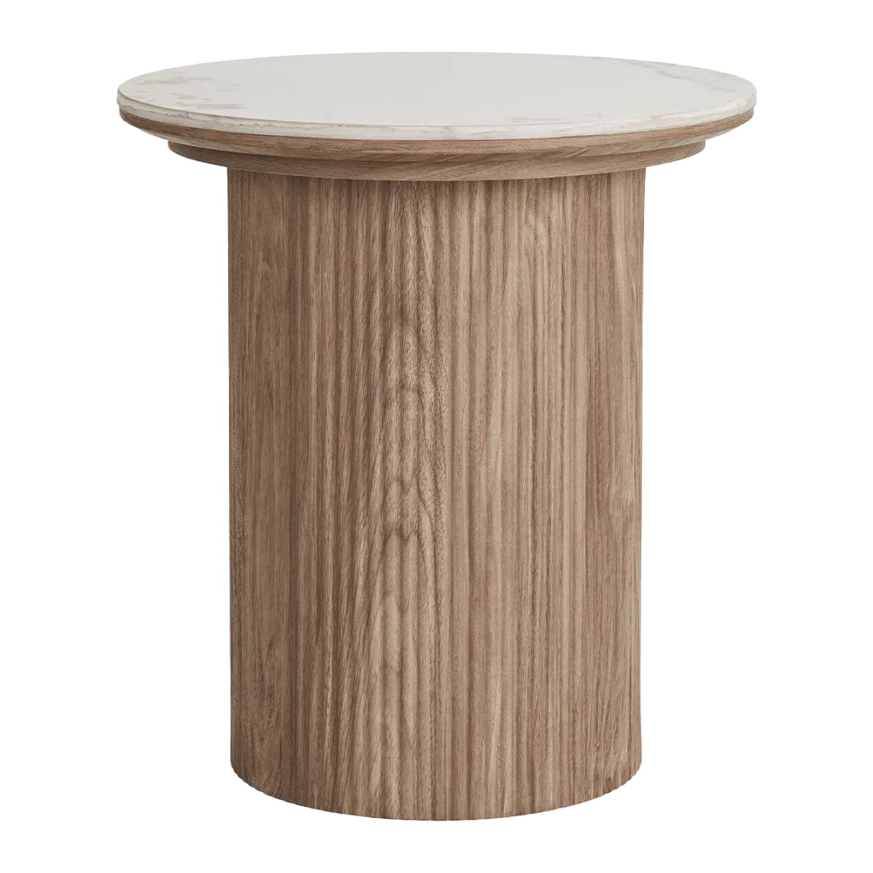 Bijzettafel Ronda bruin Ø45 cm