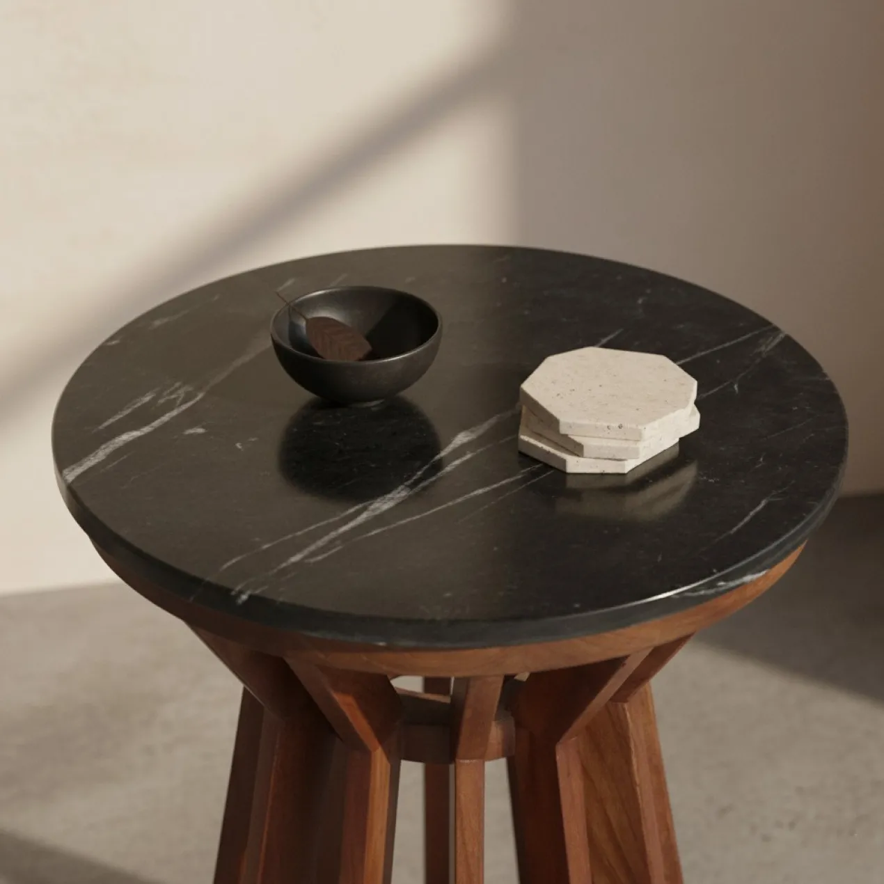 Bijzettafel Sabah Ø40 cm