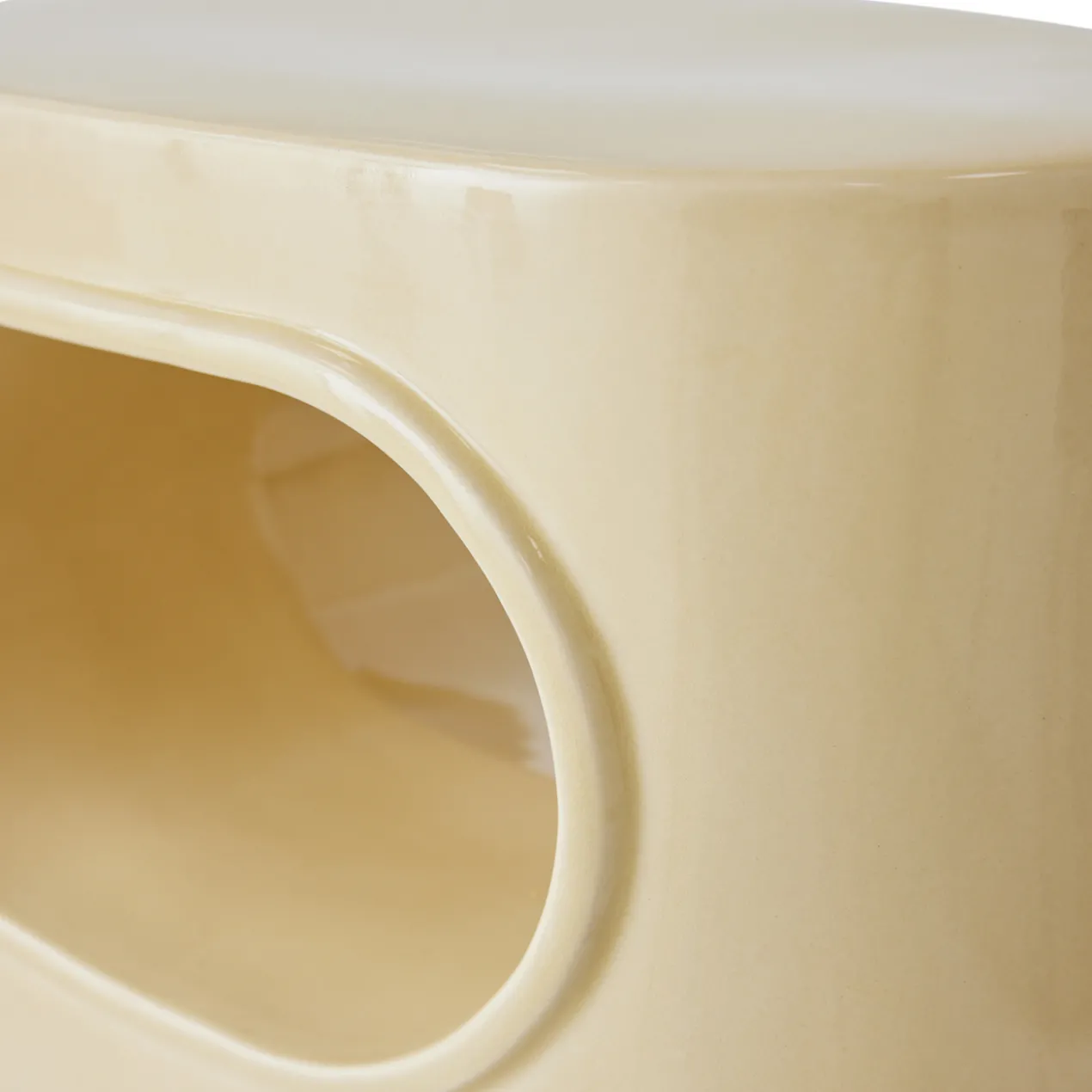 Bijzettafel Space cream