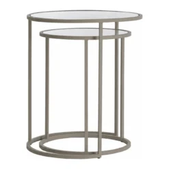 Bijzettafel Talca cream - set van 2
