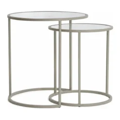 Bijzettafel Talca cream - set van 2