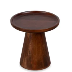 Bijzettafel Texel bruin