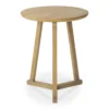 Bijzettafel Tripod eiken