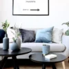 Bijzettafel Yumi (set van 2) Zwart