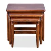 Bijzettafel Zoutelande bruin - set van 3