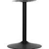 Bistro ronde buisvoet metaal matzwart 72xo54 cm
