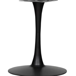 Bistro trompetvoet metaal matzwart 72xo60 cm
