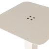 Bistro vierkante bartafel poot metaal dakargrau 105x50x50 cm