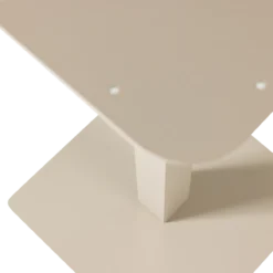 Bistro vierkante bartafel poot metaal dakargrau 105x50x50 cm