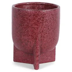 Bloempot Liva bordeaux