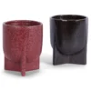Bloempot Liva dark brown