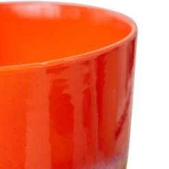 Bloempot Retro Cherry Red