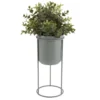 Bloempot Spatial staand L groen
