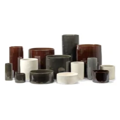 Bloempot Vaso 03 anthracite