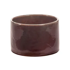 Bloempot Vaso 01 brown H15