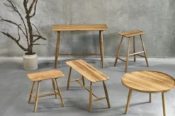 Bodo houten barkruk naturel - 64 cm