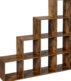 Boekenkast met 10 kubussen - Indusign Bruin