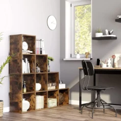 Boekenkast met 10 kubussen - Indusign Wit