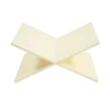 Boekenstandaard Bataiero acryl butter yellow