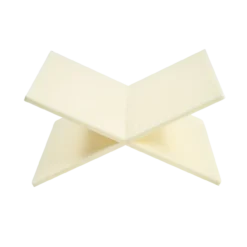 Boekenstandaard Bataiero acryl butter yellow