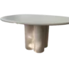 Bogard Eettafel beton wit Bogard Eettafel beton - White 130 cm
