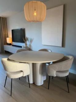 Bogard eettafel Limoen - fig 150 x 140 cm