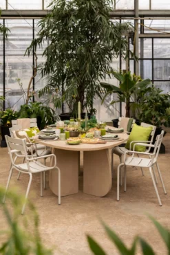 Bogard organische eettafel | Oat 210 cm