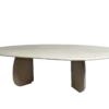 Bogard organische eettafel | Oat 220 cm