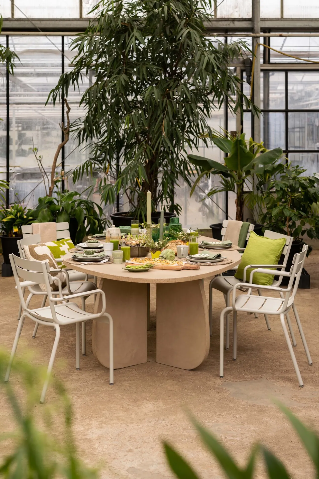 Bogard organische eettafel | Oat 260 cm