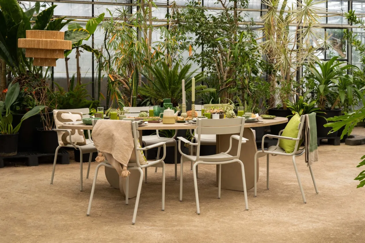 Bogard organische eettafel | Oat 280 cm