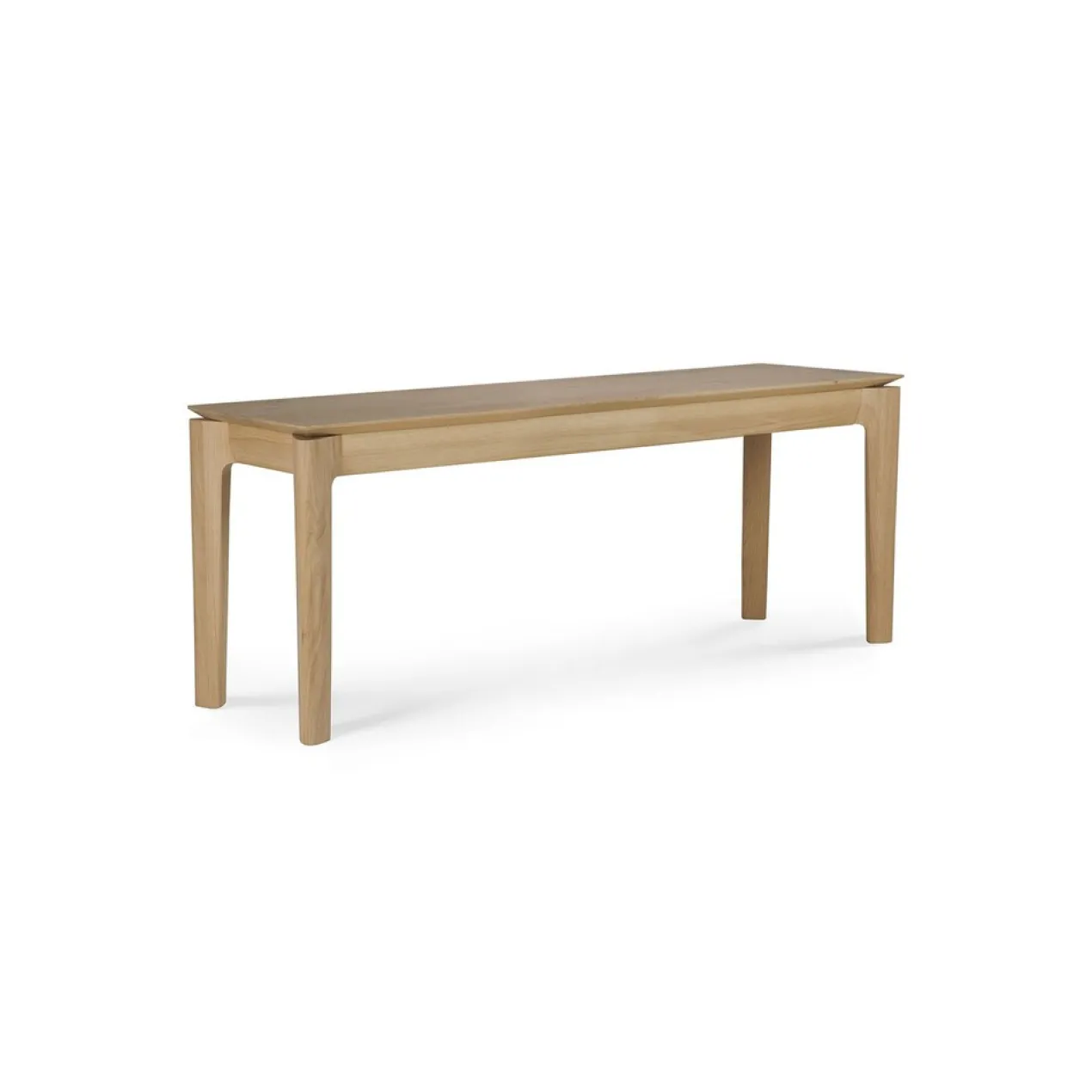 Bok bank - eiken - 146cm