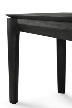 Bok bank - eiken zwart - 126cm