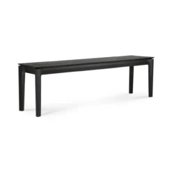 Bok bank - eiken zwart - 166cm