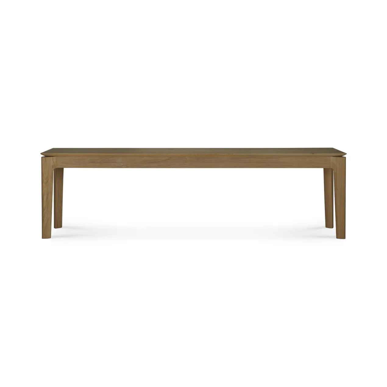 Bok bank - teak - 166cm - onbehandeld